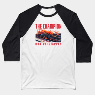 Formula One Max Verstappen car Baseball T-Shirt